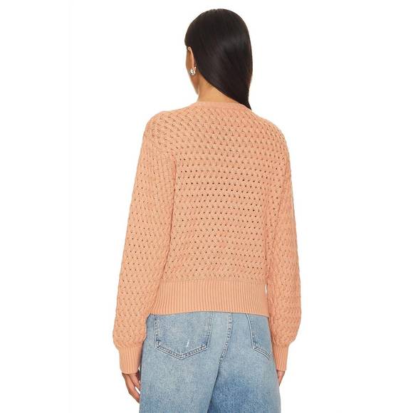 NEW THE GREAT. the stable cardigan in natural dyed acacia - Picture 4 of 4